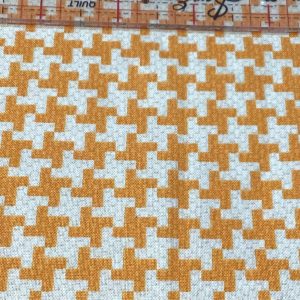 Micheal Miller - Vintage Houndstooth Orange