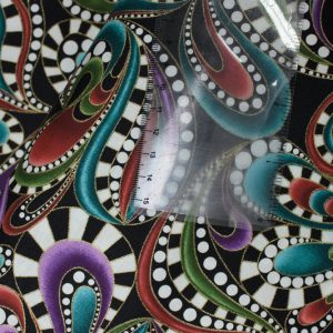 Benartex - Paisley Swirl Black/Multi Catltude
