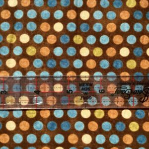 Henry Glass - Brown polka dot multi