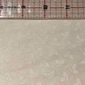 White tone on tone leaves