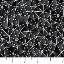 Northcott - Black Geometric
