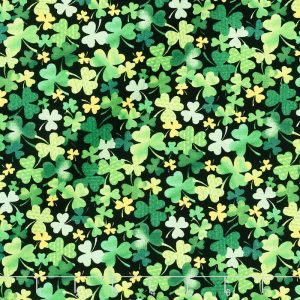 Timeless Treasures - Green Shamrock