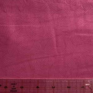 Pink ball of yarn print