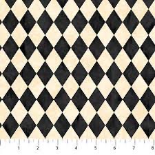 Northcott - Black cat capers beige