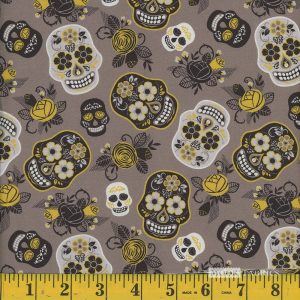 Sugar skull grey