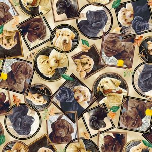 Quilting Treasures - Labrador-Able