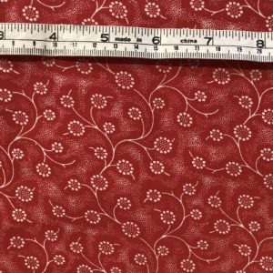 Small Red Floral Print