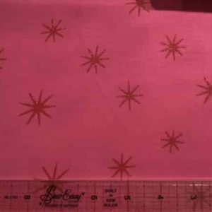 Dark pink sparkle star