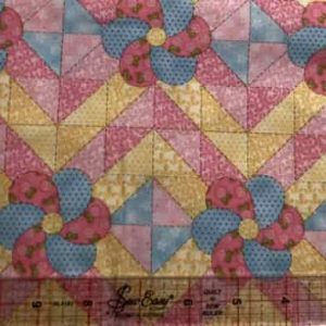 Peaceful pastimes pink/blue/yellow