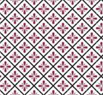 David Textiles - White/Red Design