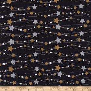 Black and Gold Wonderland Star
