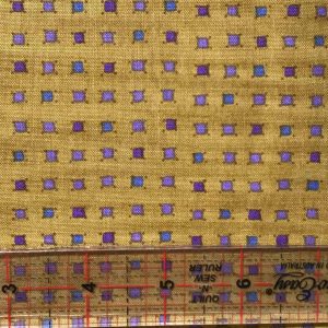 Golden Purple/Blue Squares