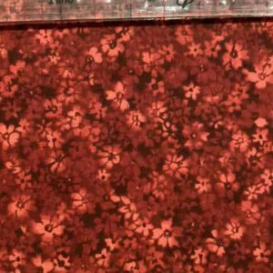 Red tonal floral