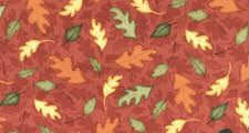 International Textiles - Harvest fare leaves