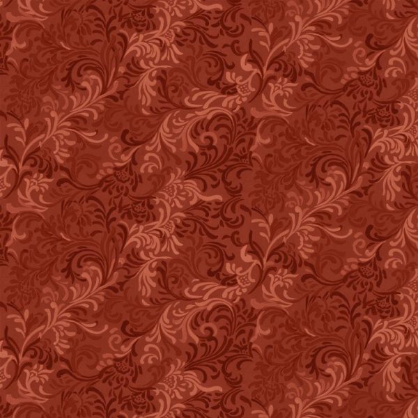 Wilmington - Dark Rust Scroll