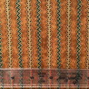 Suzi-Q - Garden Grove Brown Zigzag