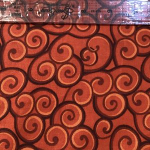 Orange swirl