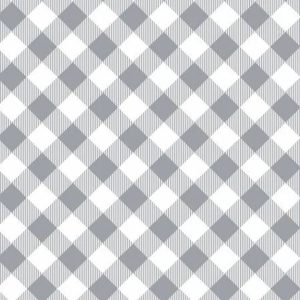 Henry Glass - Priscilla?s Pretty Plaids Grey