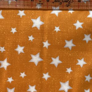Cador Textiles - Orange & White Star