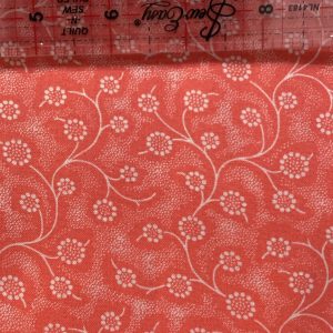 Small Coral Floral Print