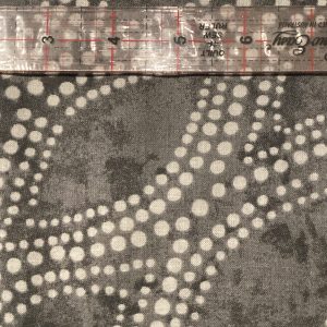 Grey dotted oval pattern