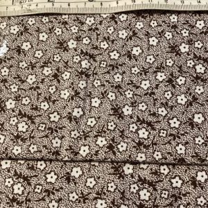 Small Brown Floral Print