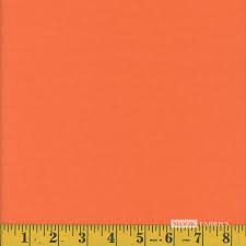 Flannel - Mook Fabrics solid orange