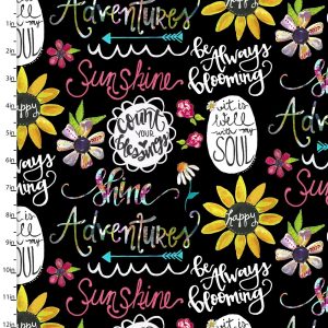 3 wishes - joy blooms black