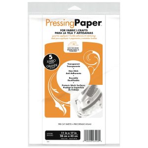 Pressing paper for fabric & crafts