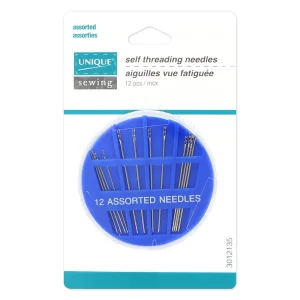 Unique Sewing - self threading needles