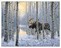 Panel - winter sunrise