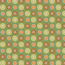 Flannel - Wilmington Prints Owl Wonderful medallions