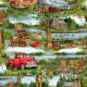 Cador Textiles - down by the lake trucks outdoors