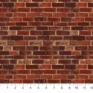 Northcott - brown multi bricks