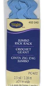 Jumbo Rick Rack Blue
