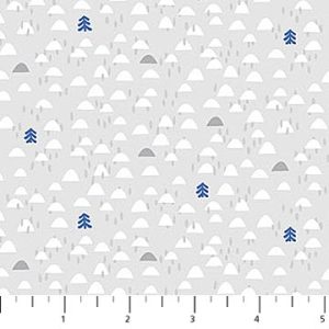Flannel - Northcott yeti for winter fun
