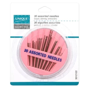 Unique Sewing - 30 assorted needles