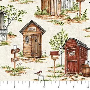 Northcott - beige natures calling