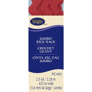 Jumbo Rick Rack Orange