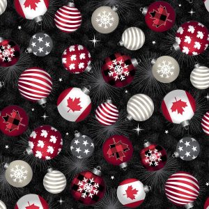 International Textiles - Canadian Christmas bulbs