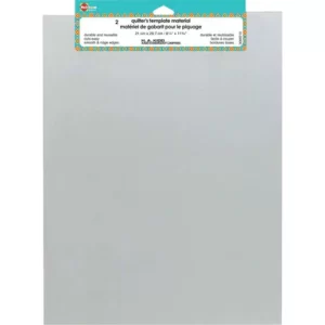 Heirloom Quality - 2 quilter?s template material