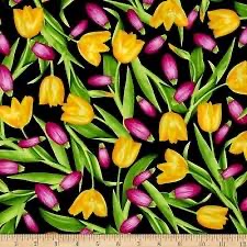 Kanvas - Bloom with a View bright pink/yellow