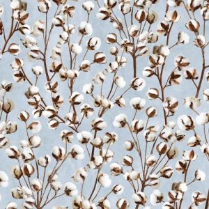 Timeless Treasures - home blue