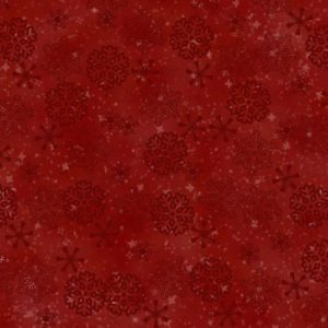 Flannel - Henry Glass Woodland Retreat 6811 red