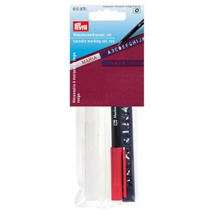 PRYM - Laundry Marking Set Red