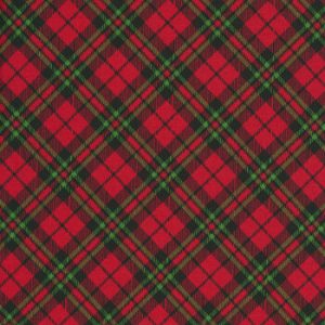 Northcott - Hay?.it?s Christmas red plaid