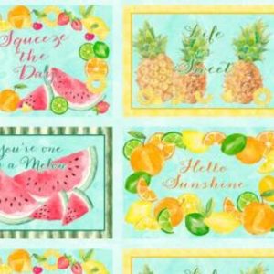 Panel - Squeeze the day Placemats
