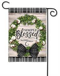 Small double sided flag - Simply blessed