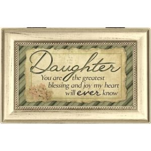 Carson Small Music Box - Greatest Daughter