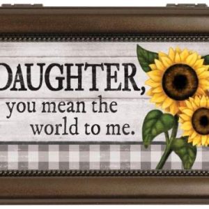 Carson Small Music Box - Daughter (Sunflower)
